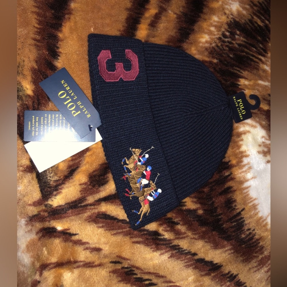 NWT Ralph Lauren Polo Beanie